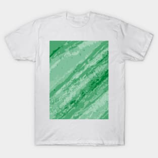 Abstract green pastel pattern T-Shirt